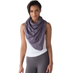O/S- Lululemon Vinyasa Scarf-Rulu- pink/purple/grey
